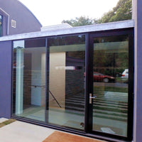 Aluminum Narrow Stile and Rail Hinged Entry Doors