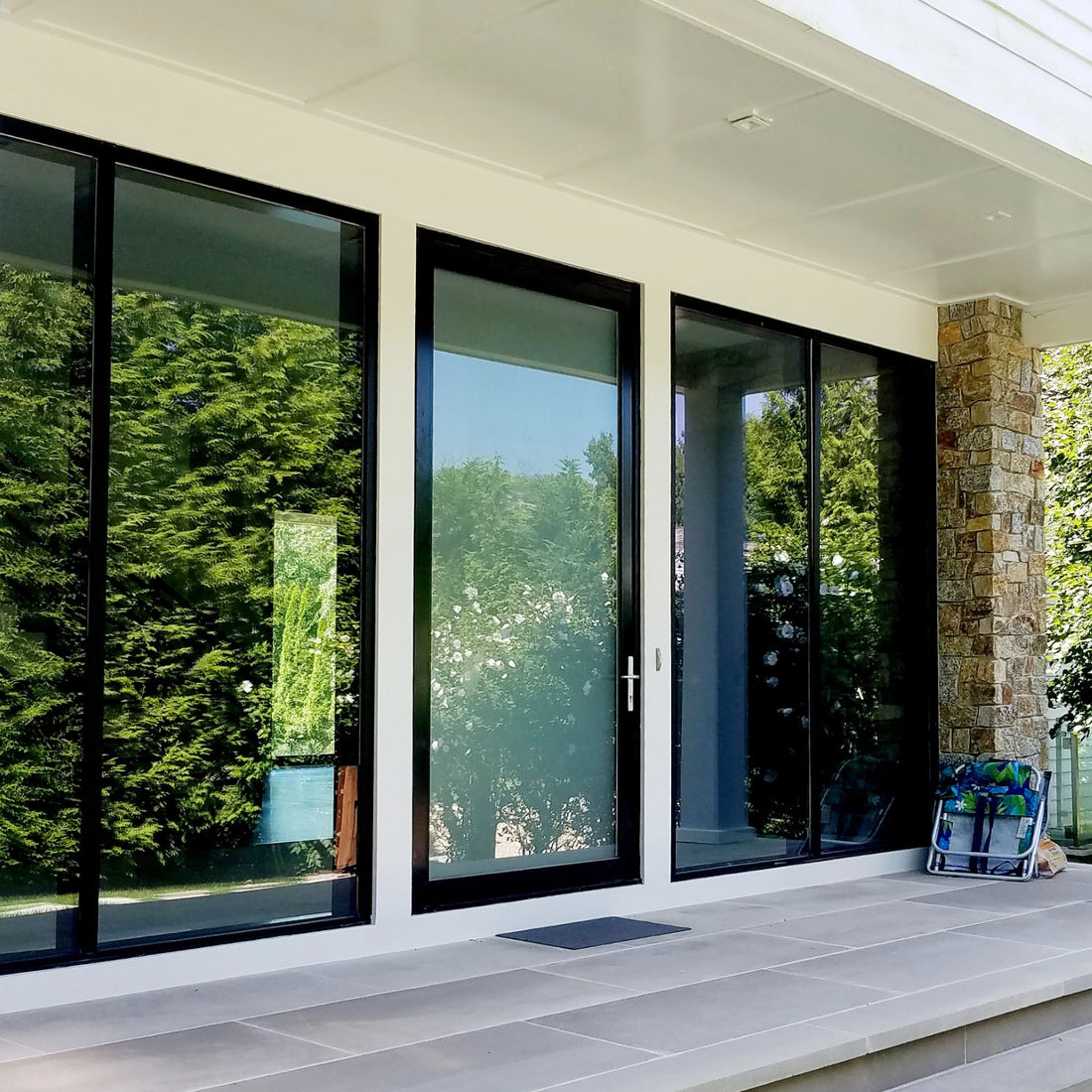 Aluminum Narrow Stile and Rail Pivot Entry Doors