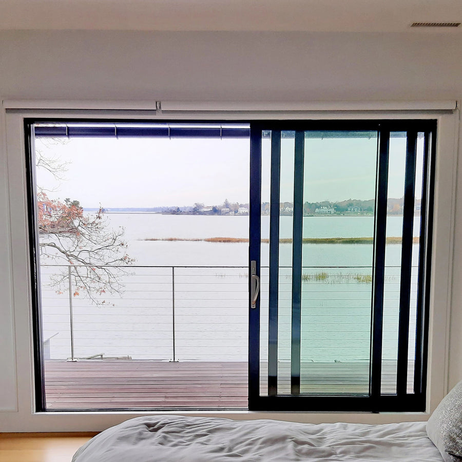 Aluminum Narrow Stile and Rail Sliding Glass Doors